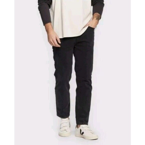 BDG Urban Outfitters Dad Jeans Slim Tapered Fit Cropped Heritage Denim 29x32 NWT - Picture 1 of 16